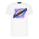 тениска,мъжки,тениски,dsquared2,logo,print,t,shirt,white,multi