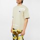 тениска,мъжки,тениски,aape,men's,camo,hem,t,shirt,ivory,yell,ive