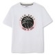 тениска,детски,3/4,панталони,boss,kids',palm,logo,t,shirt,white,10p