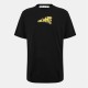 тениска,мъжки,тениски,off,white,slim,arrow,t,shirt,black,yellow