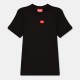 детска,тениска,diesel,unisex,kids,t,shirt,black,k900