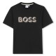 юношеска,тениска,детски,облекла,boss,logo,tee,juniors,black