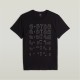 тениска,облекла,на,разпродажба,мъжки,тениски,g,star,gradient,graphic,t,shirt,dk,black