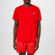 мъжка,тениска,мъжки,тениски,calvin,klein,core,logo,t,shirt,mens,fierce,red