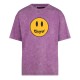 тениска,дамски,топове,drew,house,unisex,adults,mascot,short,sleeve,t,shirt,washed,grape