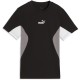 тениска,разпродажба,puma,детски,3/4,панталони,детски,тениски,puma,puma,colr,block,tee,jn63,blk,wht,gry