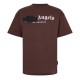 тениска,облекла,на,разпродажба,мъжки,тениски,palm,angels,men's,spray,t,shirt,brown,black