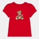 тениска,moschino,kids,t,shirt,poppy,red,50109