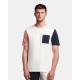 тениска,мъжки,тениски,lyle,and,scott,contrast,t,shirt,off,white,z139