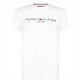 тениска,мъжки,тениски,tommy,hilfiger,logo,crew,neck,t,shirt,white,118