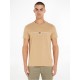 тениска,облекла,на,разпродажба,мъжки,тениски,tommy,hilfiger,logo,crew,neck,t,shirt,classic,khaki