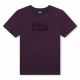 детска,тениска,детски,3/4,панталони,dkny,unisex,kids',logo,regular,fit,t,shirt,violet,910