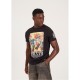 тениска,с,къс,ръкав,облекла,на,разпродажба,мъжки,тениски,brave,soul,crew,neck,tee,black,multi