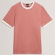 тениска,мъжки,тениски,ted,baker,ted,ss,text,t,shirt,sn62,mid,pink