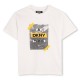 тениска,dkny,kids,graphic,short,sleeve,regular,fit,t,shirt,white