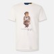 тениска,облекла,на,разпродажба,мъжки,тениски,polo,ralph,lauren,men's,bear,embroidered,t,shirt,deckwash,white