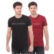тениска,облекла,на,разпродажба,мъжки,тениски,dfnd,london,l,sig,2,pk,tee,sn99,burgundy,black