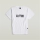 тениска,облекла,на,разпродажба,мъжки,тениски,g,star,unisex,line,script,loose,t,shirt,white