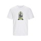 мъжка,тениска,jack,and,jones,j&j,skull,t,shirt,mens,bright,white