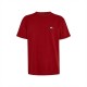 тениска,облекла,на,разпродажба,tommy,jeans,classic,tommy,small,badge,t,shirt,red,xmo