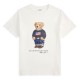 тениска,polo,ralph,lauren,kids,bear,t,shirt,white,bear