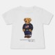 тениска,детски,3/4,панталони,polo,ralph,lauren,kids',bear,t,shirt,white,bear