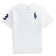 тениска,polo,ralph,lauren,kids,large,logo,t,shirt,white
