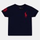 тениска,детски,3/4,панталони,polo,ralph,lauren,kids',large,logo,t,shirt,refined,navy