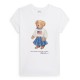 тениска,polo,ralph,lauren,kids,bear,t,shirt,white