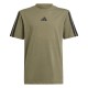 юношеска,тениска,детски,тениски,adidas,3,stripe,essentials,t,shirt,junior,olive,strata