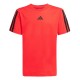 юношеска,тениска,детски,тениски,детски,облекла,adidas,3,stripe,essentials,t,shirt,junior,ruby,black