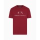 тениска,armani,exchange,logo,t,shirt,cabernet,14bv