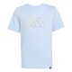 юношеска,тениска,детски,тениски,детски,облекла,adidas,logo,t,shirt,junior,glow,blue