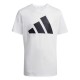 юношеска,тениска,детски,тениски,adidas,logo,t,shirt,junior,wht,blk,bos