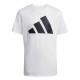 юношеска,тениска,детски,тениски,детски,облекла,adidas,logo,t,shirt,junior,wht,blk,bos