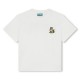 юношеска,тениска,детски,3/4,панталони,kenzo,embroidered,tiger,t,shirt,juniors,white,12p