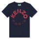 тениска,детски,3/4,панталони,kenzo,paris,logo,t,shirt,navy,red84a