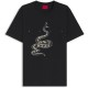 тениска,мъжки,тениски,hugo,hugo,discorb,tee,sn63,black,001