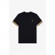 тениска,мъжки,тениски,fred,perry,men,s,t,shirt,black,90a