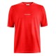 тениска,мъжки,тениски,calvin,klein,men's,logo,t,shirt,red