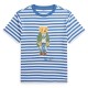 детски,3/4,панталони,polo,ralph,lauren,striped,bear,junior,england,blue