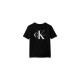 тениска,детски,3/4,панталони,детски,облекла,calvin,klein,ck,l,logo,t,shirt,jn63,black