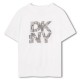 тениска,детски,3/4,панталони,dkny,dkny,ss,t,shirt,jn63,white