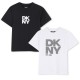 тениска,детски,3/4,панталони,dkny,dkny,2pk,tee,jn63,black,white