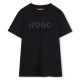 тениска,детски,3/4,панталони,детски,облекла,hugo,hugo,ss,t,shirt,jn63,black