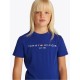 юношеска,тениска,детски,3/4,панталони,tommy,hilfiger,essential,t,shirt,juniors,wedge,blue