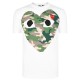 тениска,облекла,на,разпродажба,мъжки,тениски,comme,des,garcons,play,big,heart,camouflage,t,shirt,white,camo