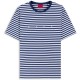 тениска,мъжки,тениски,hugo,men's,t,shirt,blue,white,990
