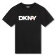 юношеска,тениска,детски,облекла,dkny,logo,t,shirt,juniors,black,09b