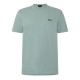 тениска,мъжки,тениски,boss,mens,boss,green,t,shirt,with,logo,design,stretch,cotton,green,357